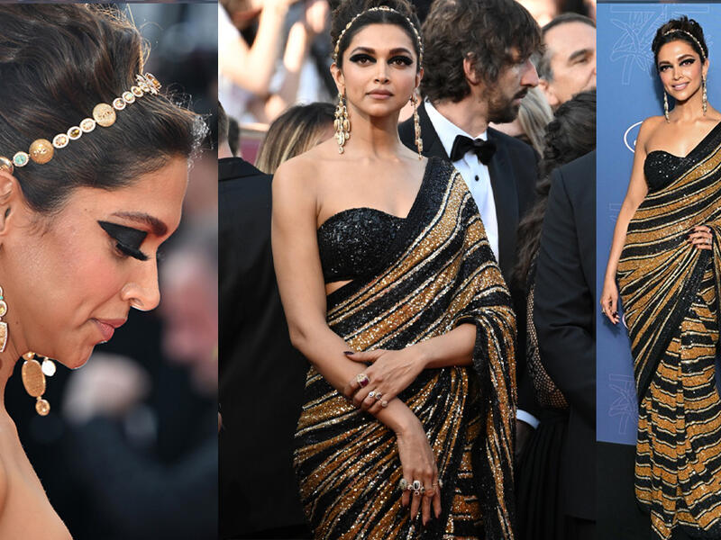 Deepika Padukone in Sabyasachi