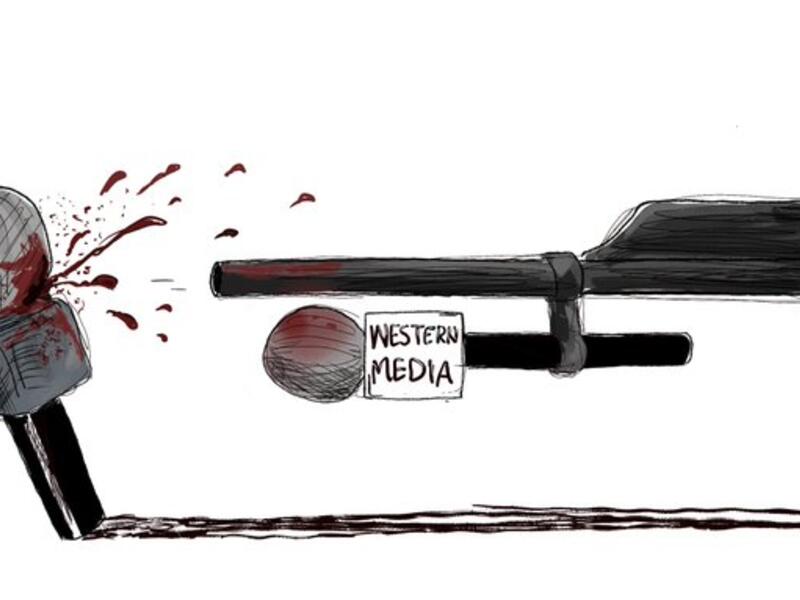 Cartoonists Pay Tribute to Al Jazeera journalist Shireen Abu Akleh.