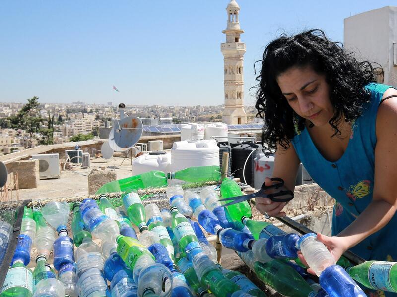 Jordanian-based Artist Raises Awareness About Environment Through Art