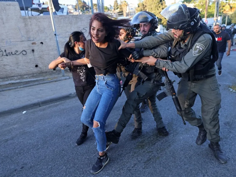 Brutal Israeli occupation 