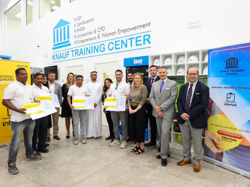 Intertek and Knauf Launch Qualification Programme to Elevate Standards in the Construction Industry 