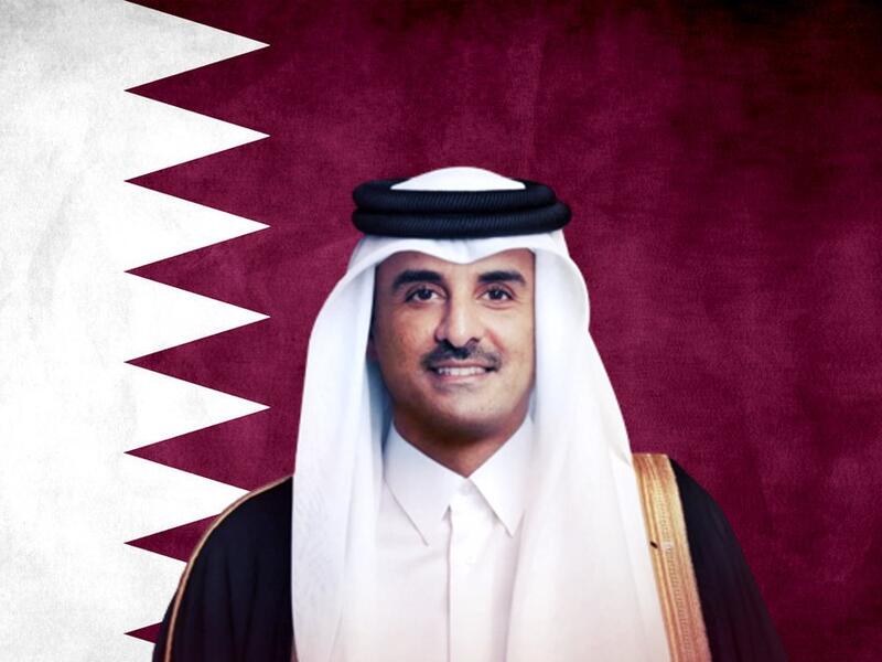 المركز الأول: أمير قطر الشيخ تميم بن حمد آل ثاني 