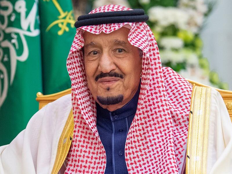 المركز الثاني: خادم الحرمين الشريفين الملك سلمان بن عبدالعزيز