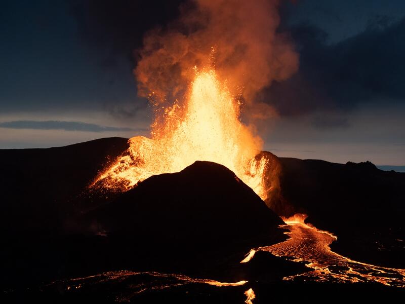 Iceland Volcano