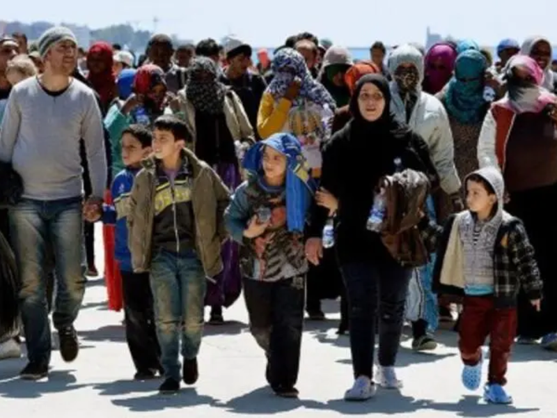 Syrian refugees in Rome