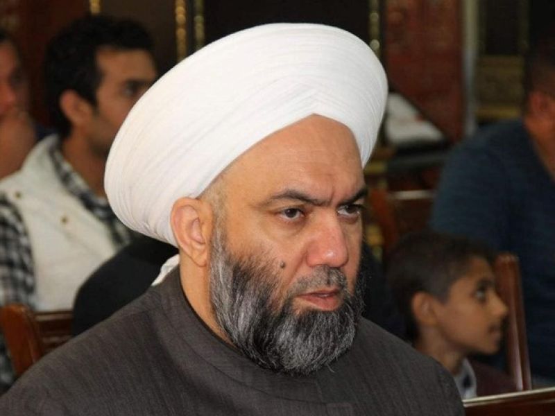 رئيس جماعة علماء العراق خالد الملا
