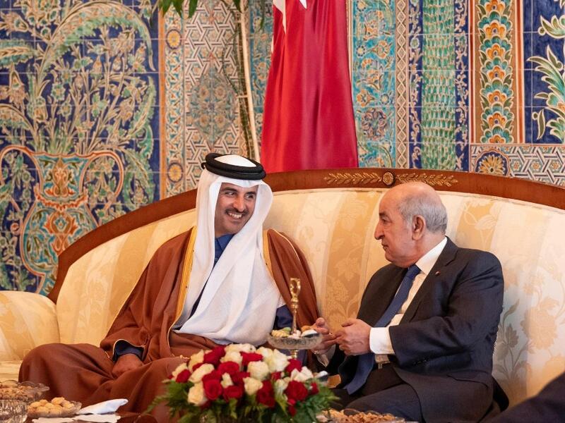 الرئيس الجزائري عبد المجيد تبون وصل إلى الدوحة يوم أمس السبت، 19 نوفمبر 2022.