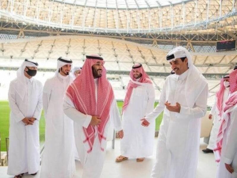 ولي العهد السعودي الأمير محمد بن سلمان وصل إلى قطر في وقت متأخر من مساء يوم السبت، 19 نوفمبر 2022.
