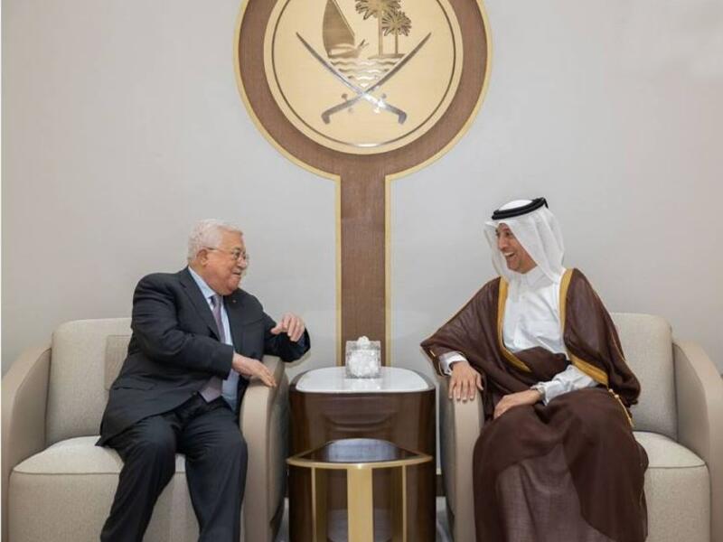 الرئيس الفلسطيني محمود عباس وصل إلى الدوحة يوم أمس السبت، 19 نوفمبر 2022.