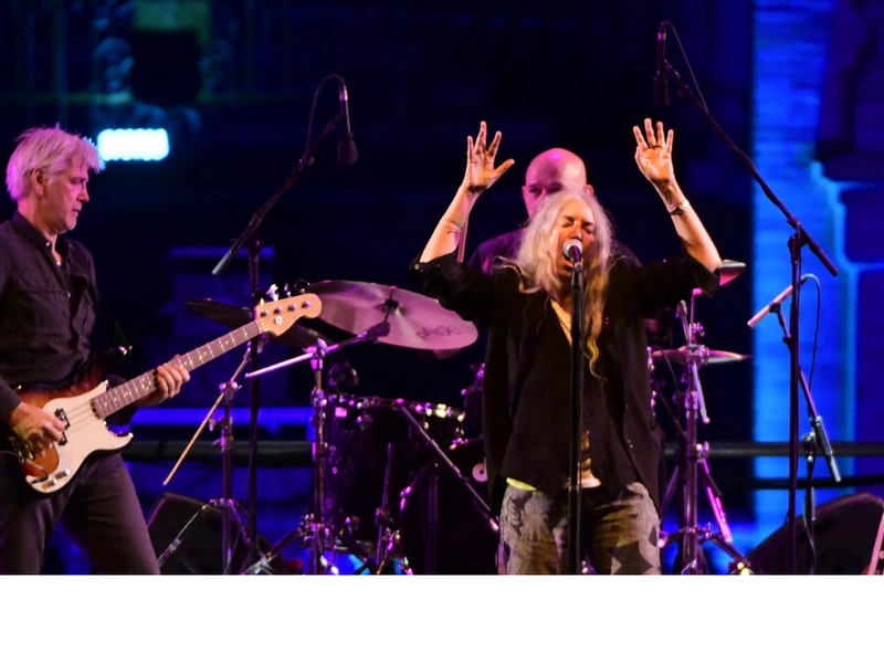 Rock singer Patti Smith in Spain 