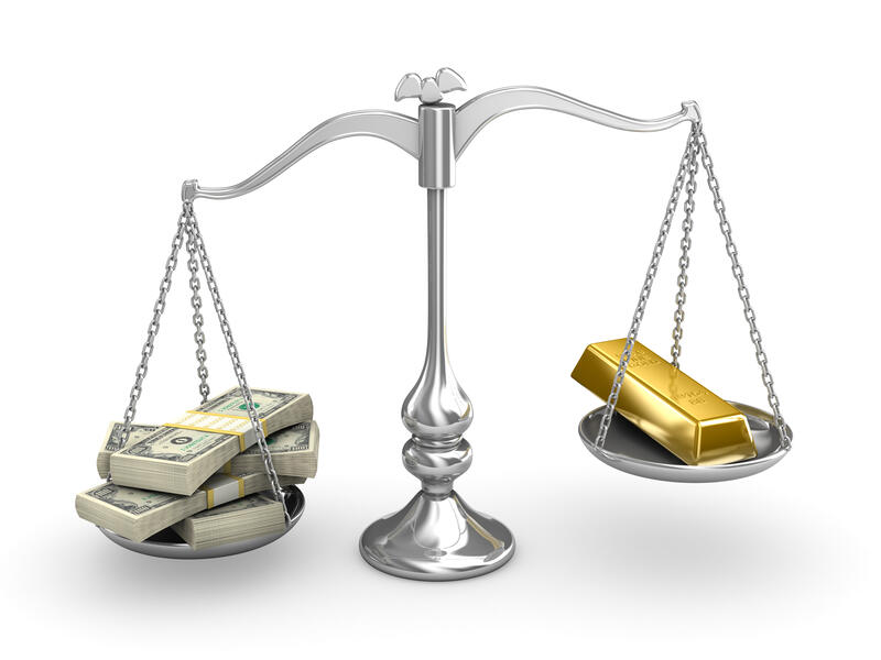 Dollar weakens Gold rallies