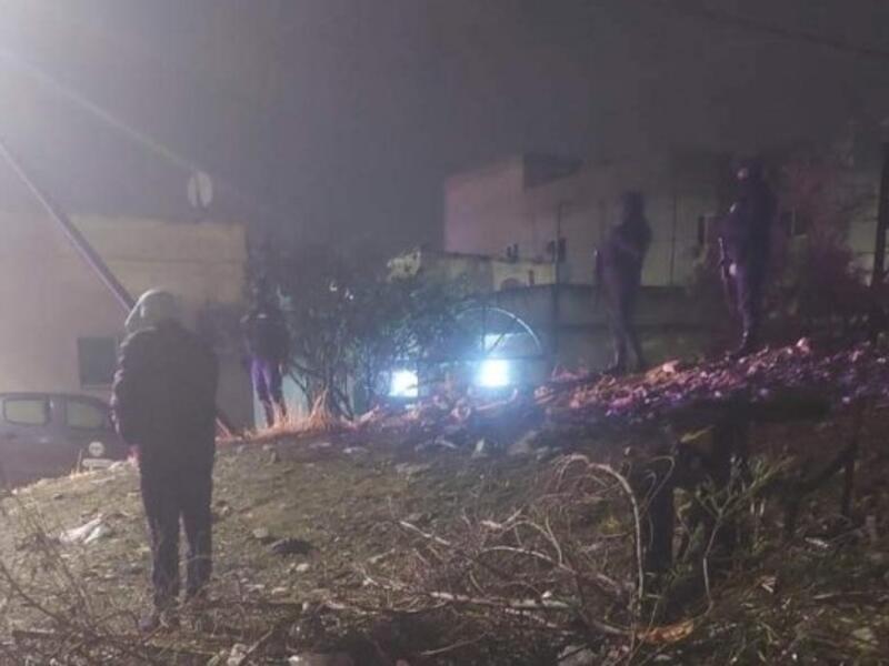 تواجد أمني في المنزل الذي وقعت فيه الجريمة
