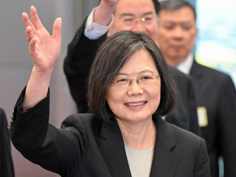 China warns against Tsai meeting US officials