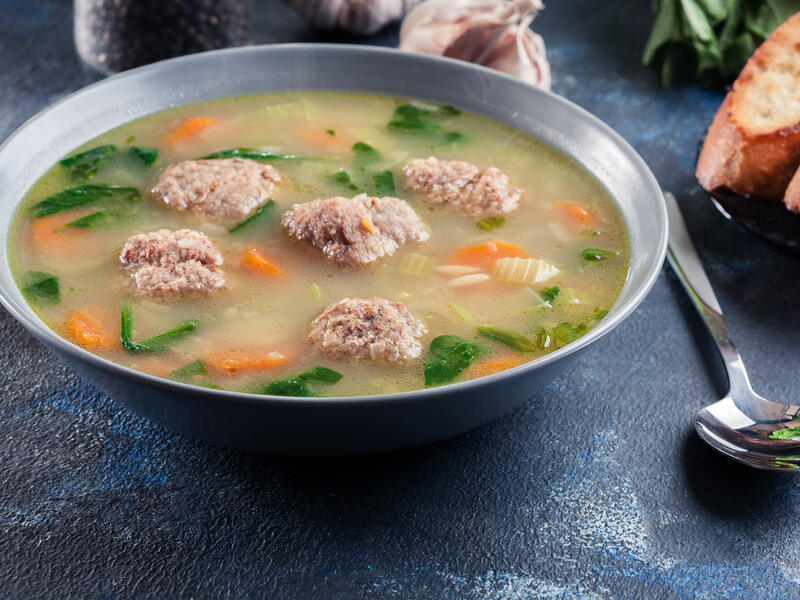 شوربة الزفاف على الطريقة الإيطالية