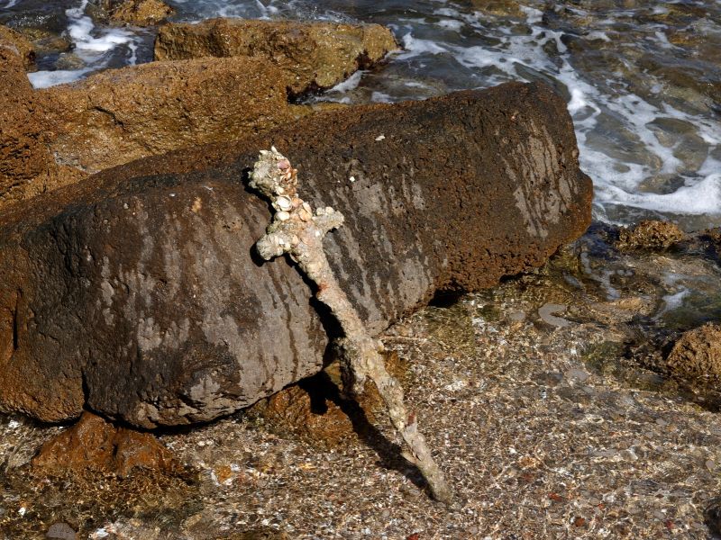 bronze sword dating back three millennia to the Bronze Age