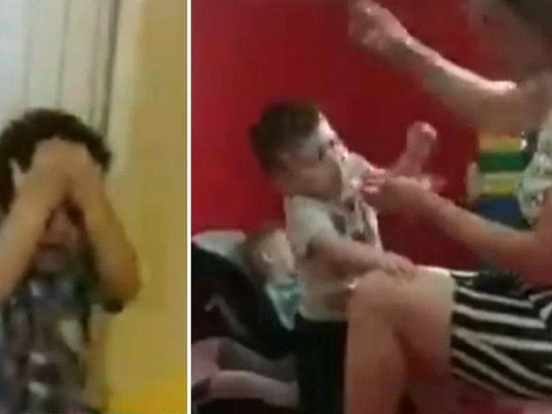 تعنيف أطفال في حضانة بلبنان