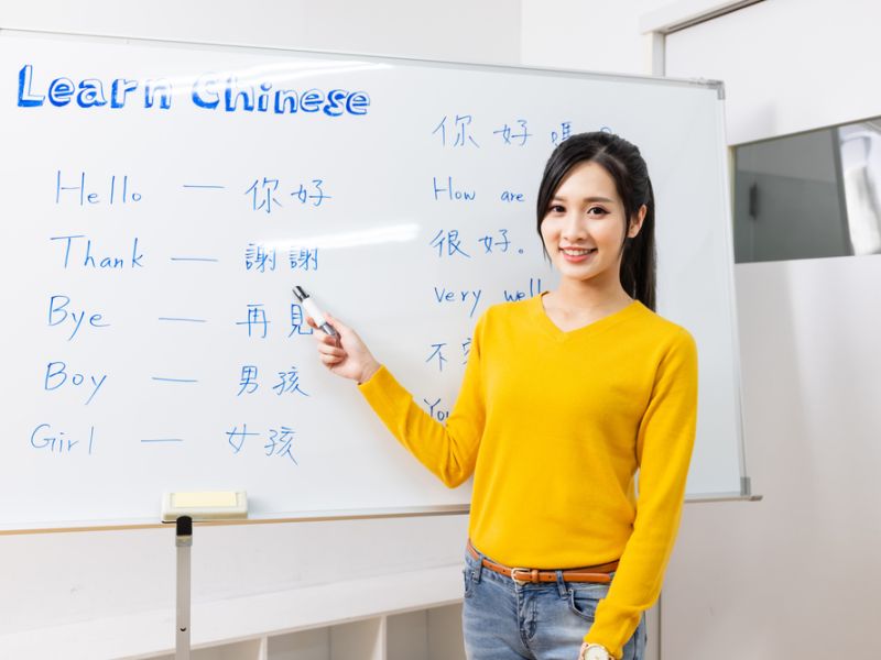 Chinese language learning