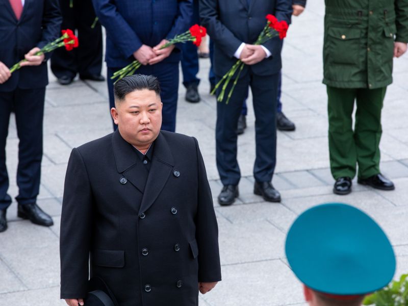 North Korean leader Kim Jong-un 