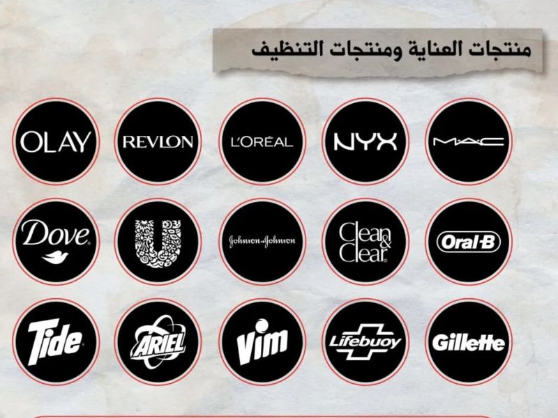 علامات تجارية لمواد العناية والتنظيف