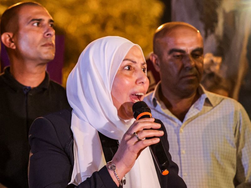 Iman Khatib, Israeli Knesset member of the United Arab List.