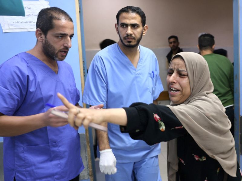Palestinian doctor