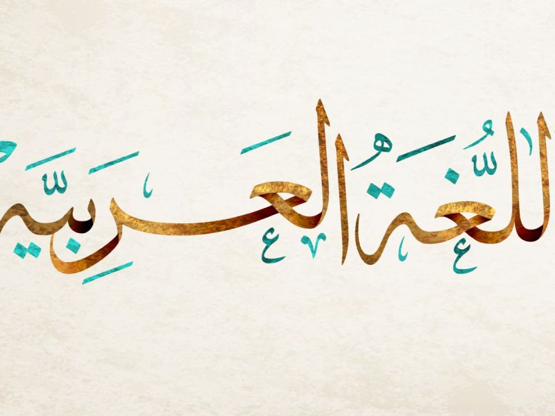 شعر عن اللغة العربية