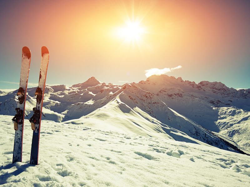 Skiing