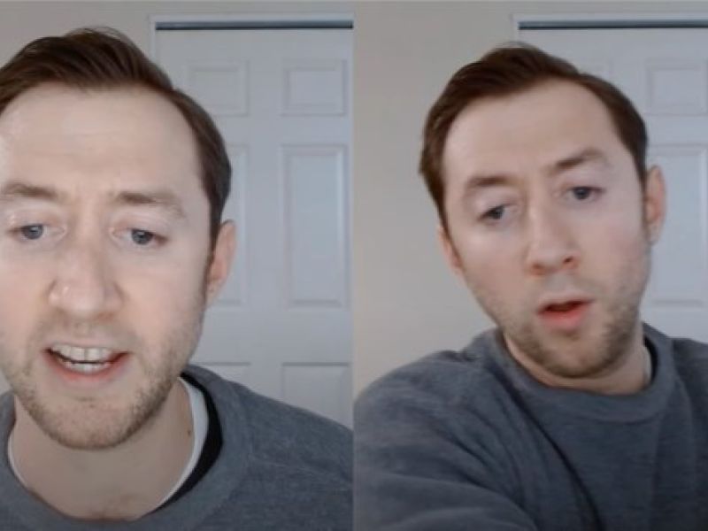 Justin Mohn, an American YouTuber