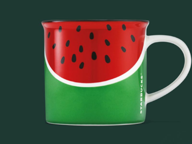 Starbucks watermelon mug