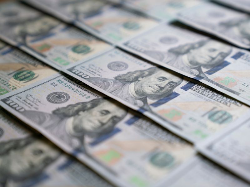 US hundred dollars