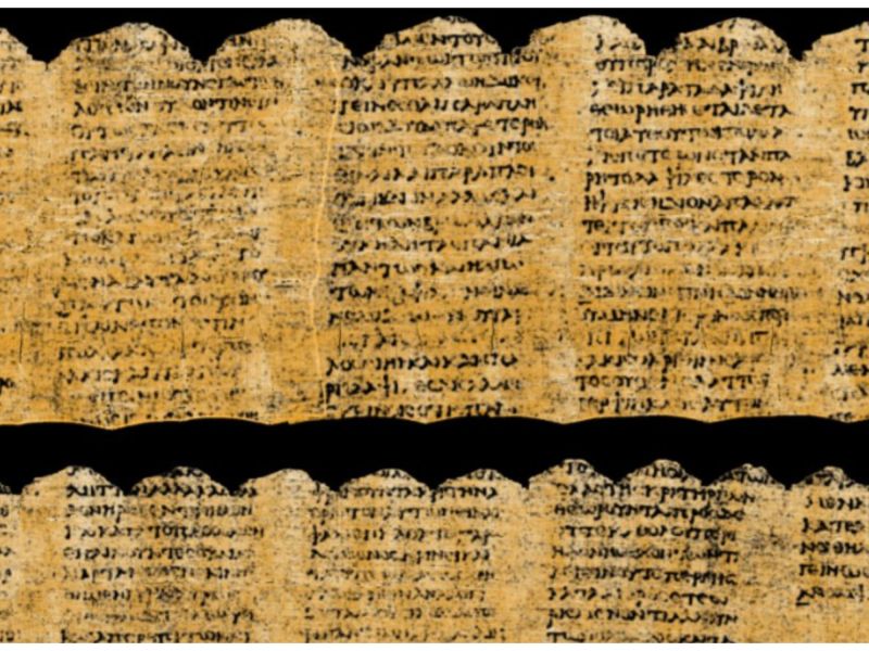Vesuvius scroll mystery