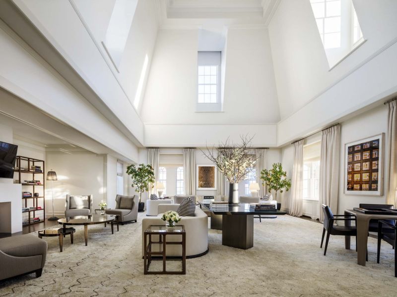 Most expensive room rate: $75,000 per night for The Penthouse Suite Location: New York, United States