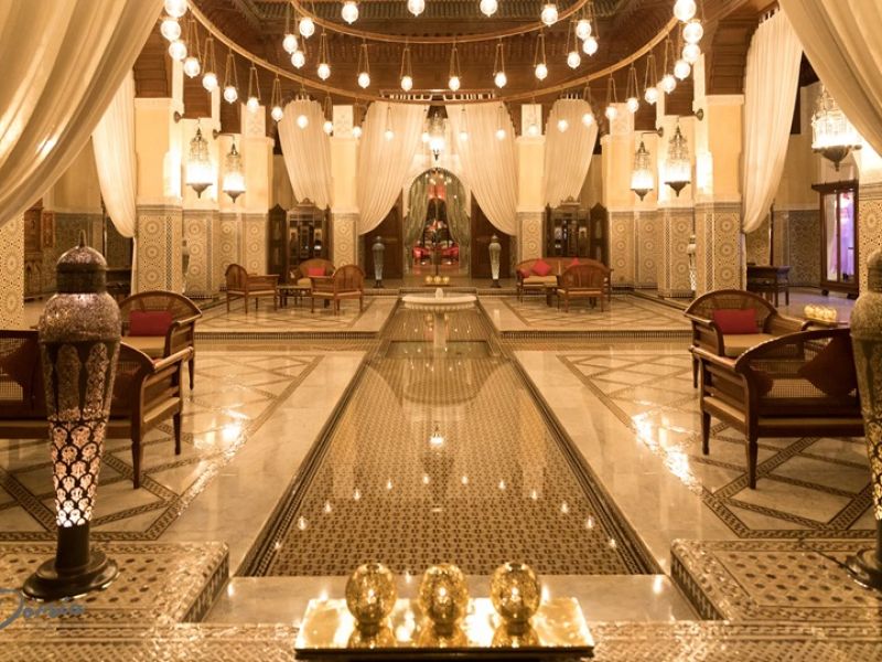Most expensive room rate: $43,480 per night for The Grand Riad Location: Marrakech, Morocco