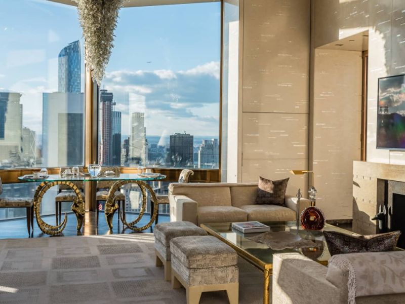 Most expensive room rate: $60,000 per night for The Ty Warner Penthouse Suite Location: New York, United States
