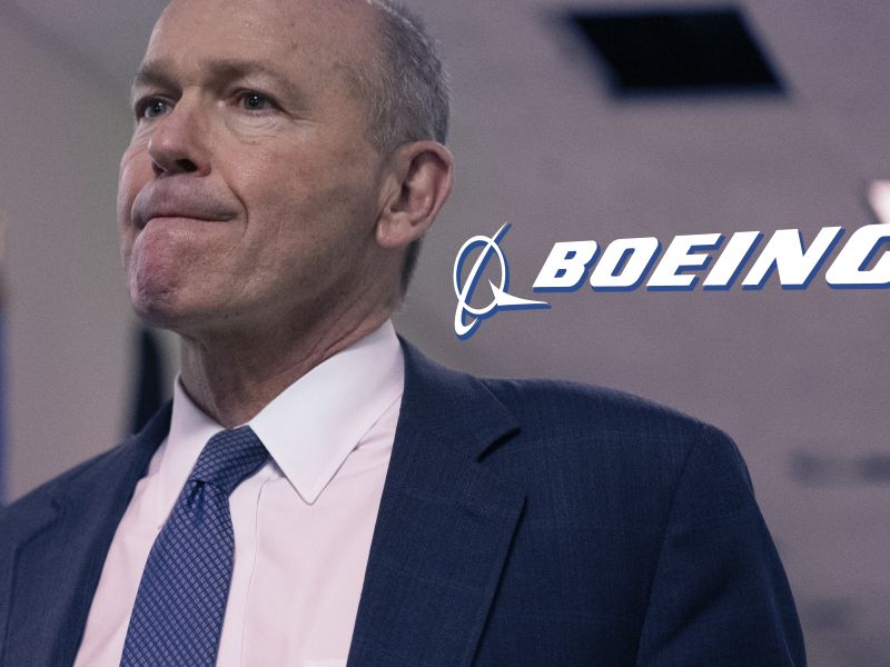 Boeing’s CEO steps down with management restructuring as it battles safety disaster