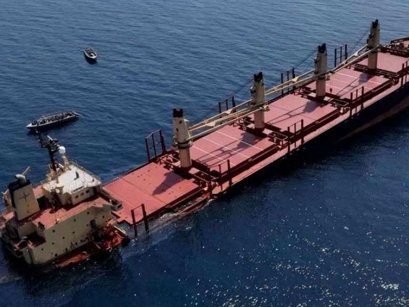 Yemen confirms Rubimar ship sinking with 22K tons hazardous fertilizers
