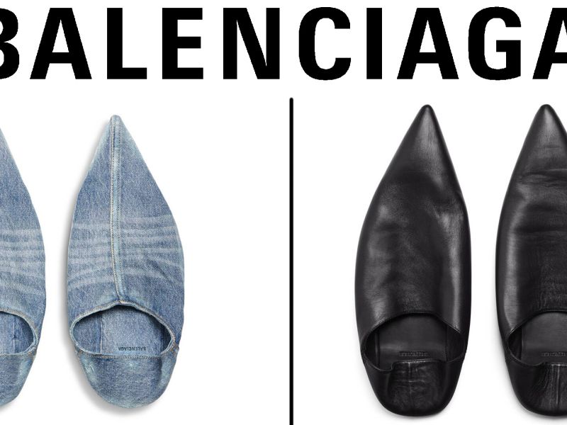 Balenciaga's latest slipper design