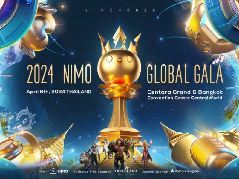 The Nimo Global Gala Set to Take Place in Thailand, Honoring Outstanding Streamers and Collaborating Organizations