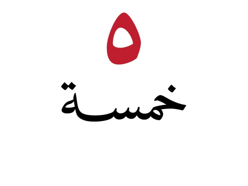 تفسير رقم 5 في المنام للعزباء والمتزوجة والمطلقة والحامل