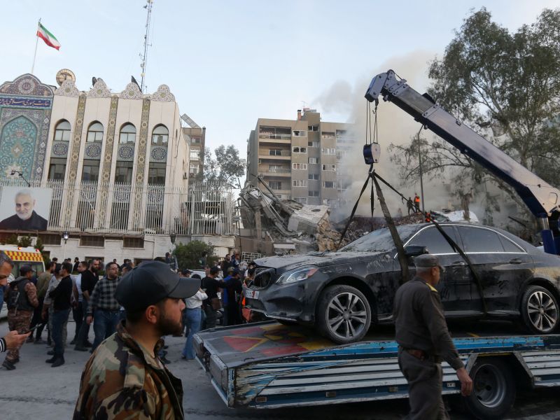Iran consulate in Syria
