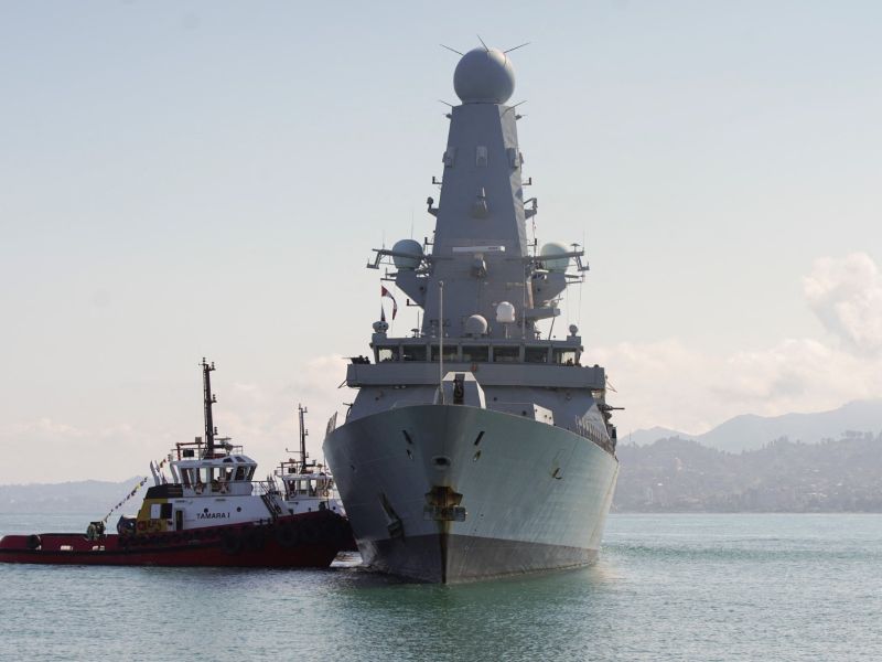British destroyer