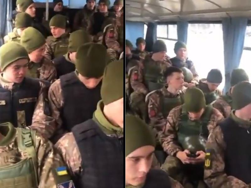 Ukrainian child soldiers