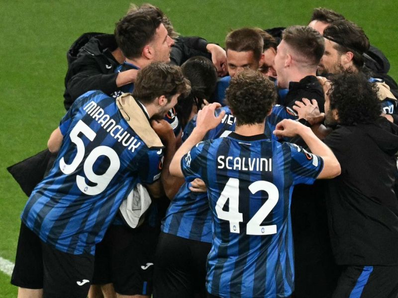 أتالانتا يقتنص اللقب الأوروبي على حساب ليفركوزن (Photo by Oli SCARFF / AFP)