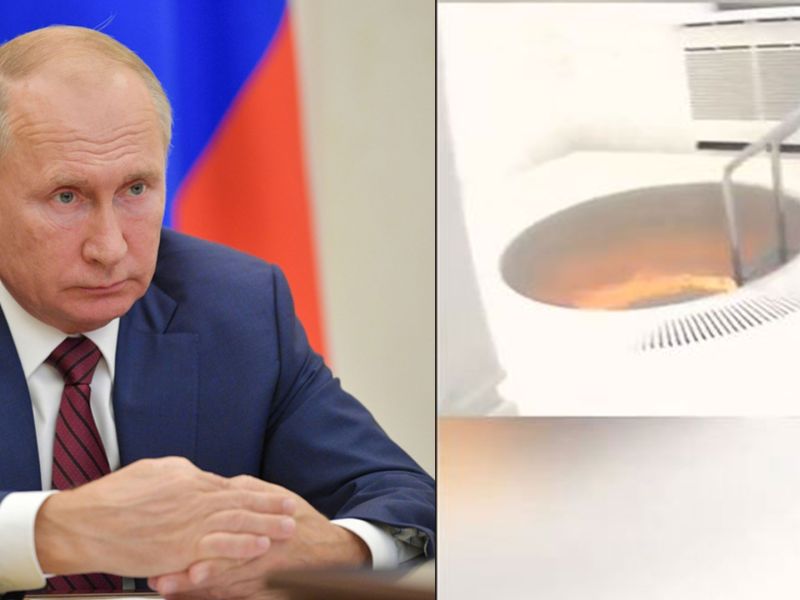 Russian president Vladimir Putin