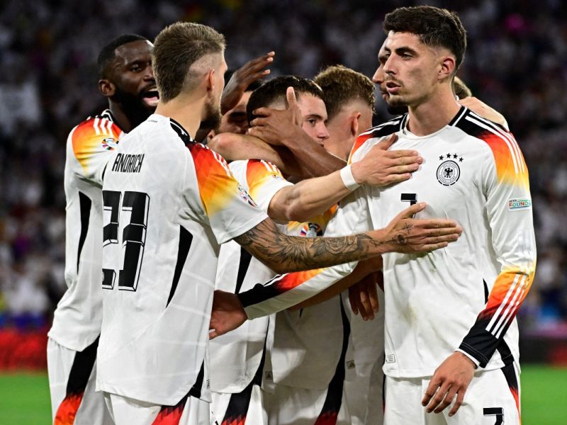 ألمانيا تفتتح يورو 2024 بانتصار كبير ومقنع (Photo by Tobias SCHWARZ / AFP)
