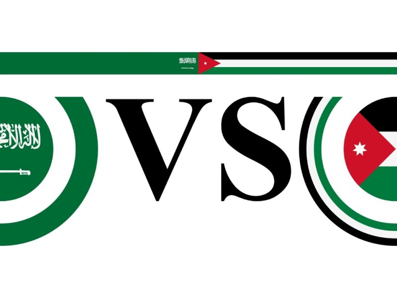 عبارات للفائز في مباراة الأردن والسعودية