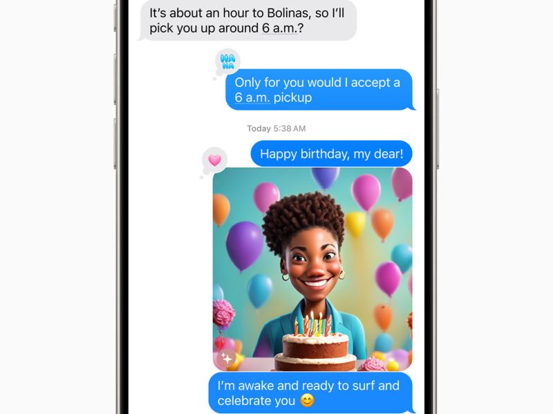iOS 18 generative AI