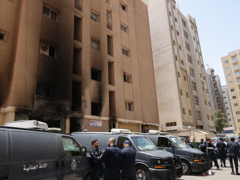 Kuwait fire 