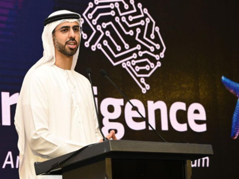 Omar Al Olama, the UAE's Minister of State for AI