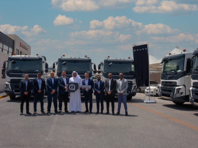 FAMCO Qatar Signs Major Agreement To Supply 25 Volvo Heavy-Duty FMX460 4x2 Trucks to Al Nasr Holding